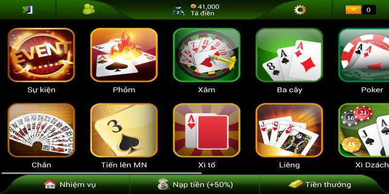 Những điểm mạnh của game bài tại sảnh 789Win